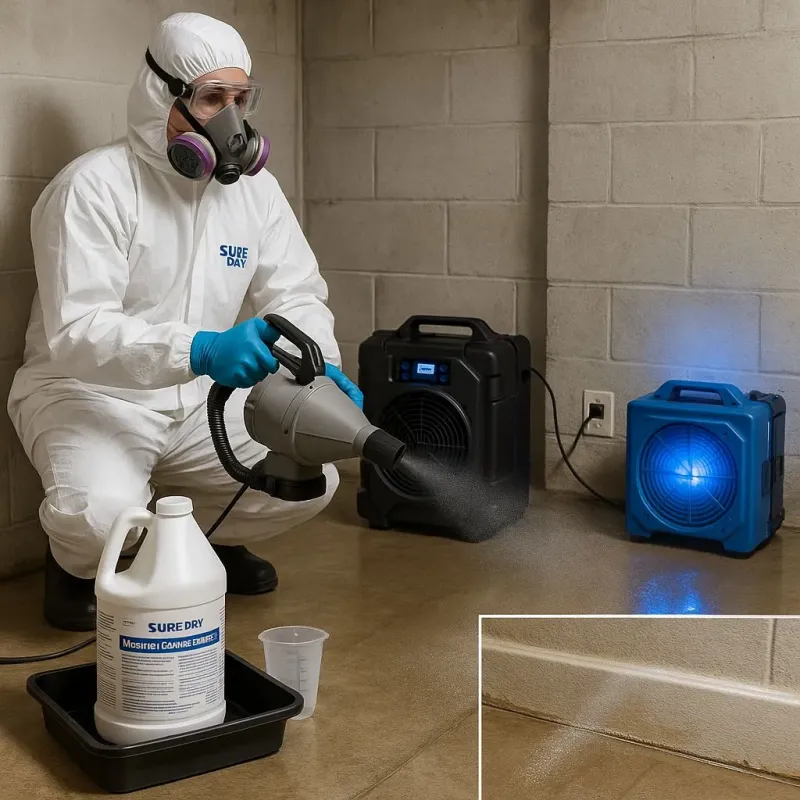 Sanitization and Odor Removal process in Hewitt, TX