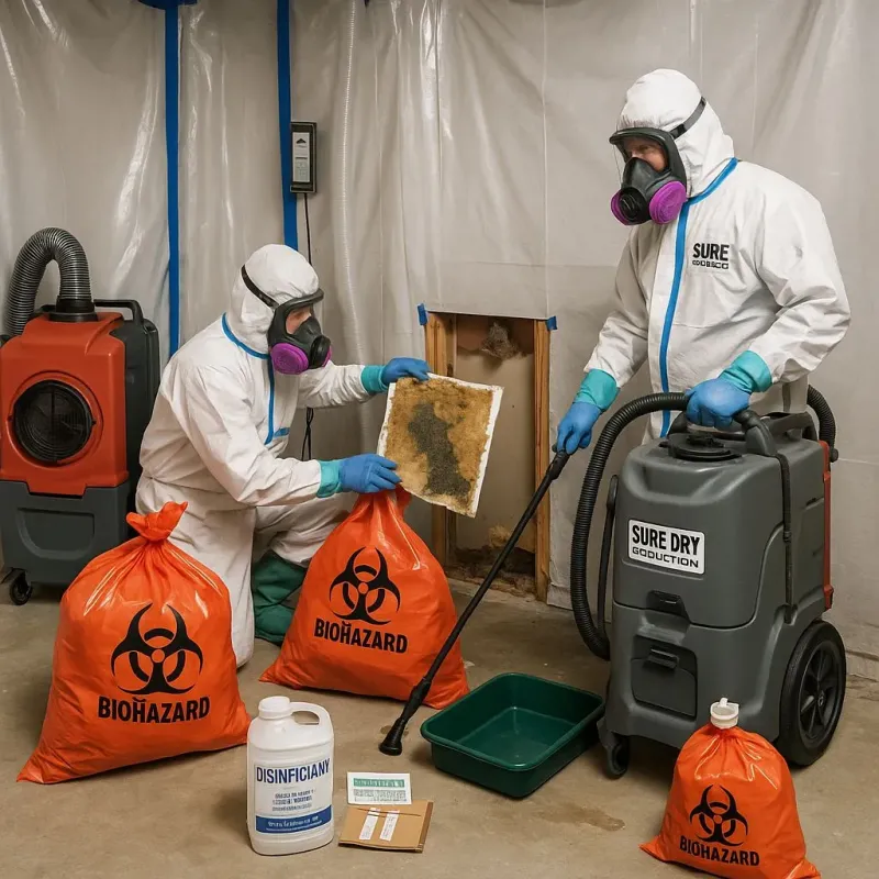 Contaminated Water Handling Protocols process in Hewitt, TX