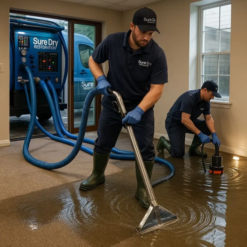 Water Extraction and Removal process in Hewitt, TX
